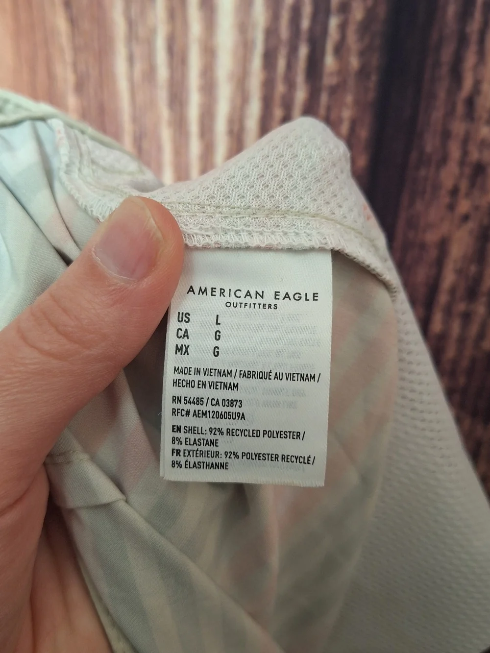 American Eagle Mens Orange And Green Boardshorts Size Large